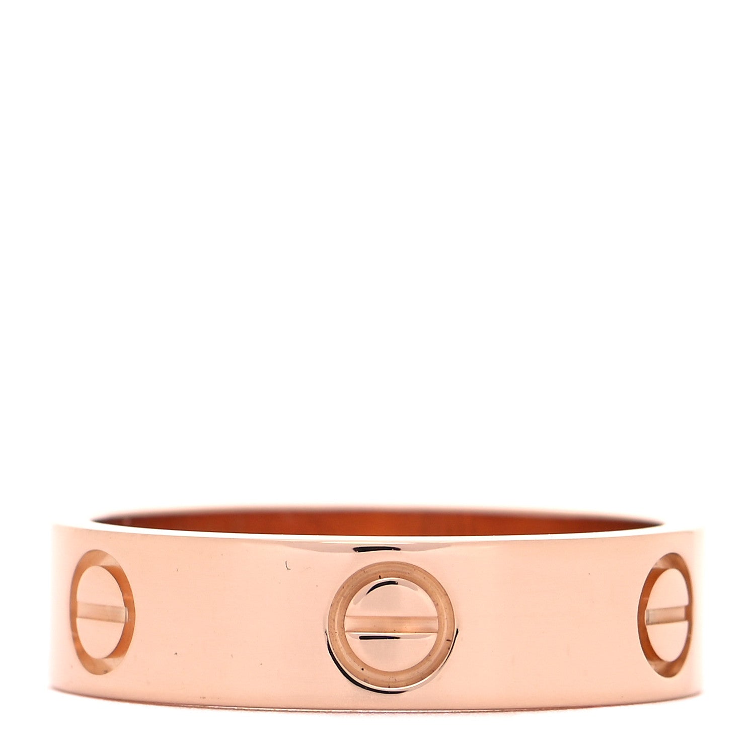 Cartier 18K Pink Gold 5.5mm LOVE Ring 58 8.25 3 of 4