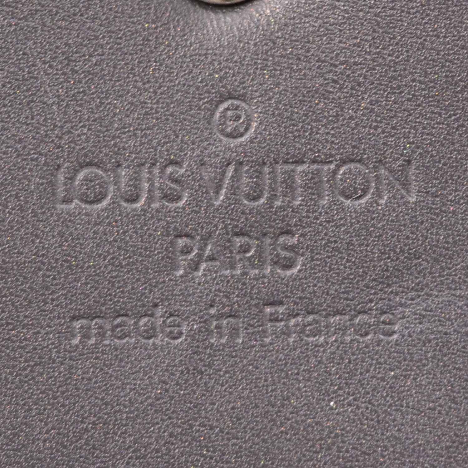 Louis Vuitton Mat Monogram Porte Tresor International Black 7 of 8
