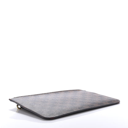 Louis Vuitton Damier Ebene Neverfull MM GM Pochette 4 of 10
