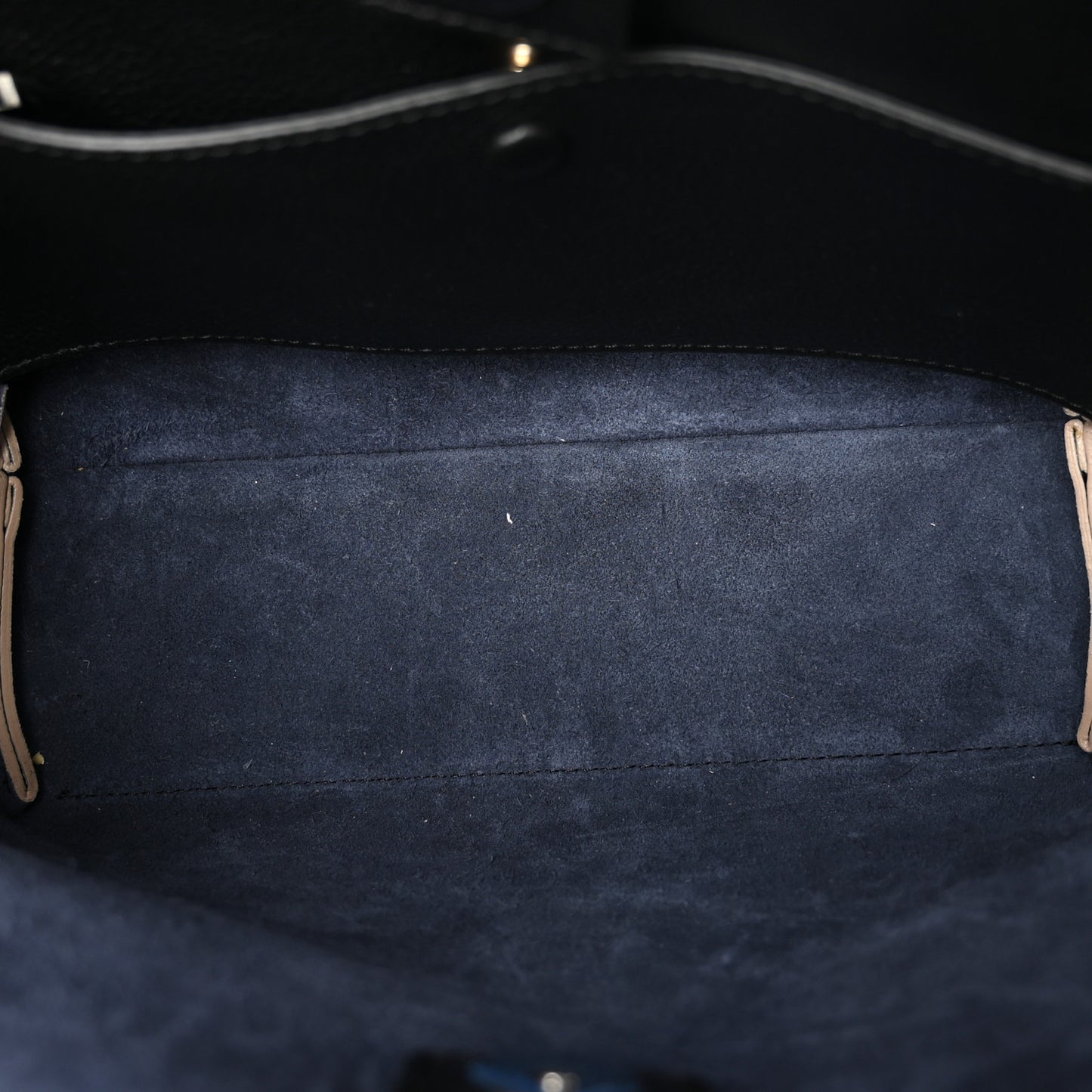 Calfskin Small East West Sense Tote Black