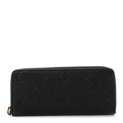 Louis Vuitton Empreinte Clemence Wallet Black 1 of 7