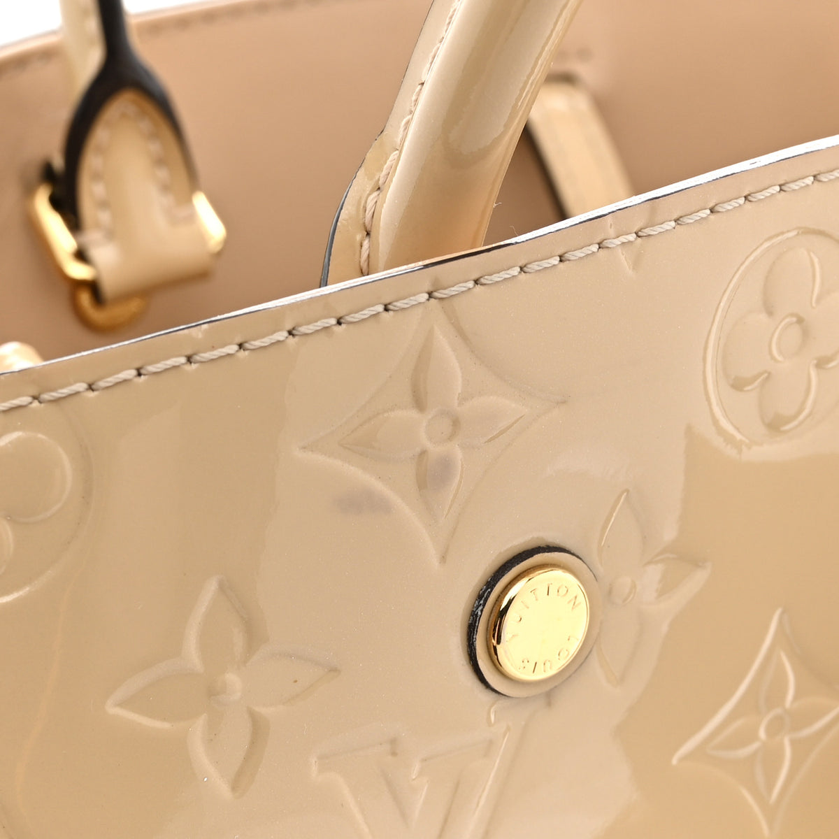 Louis Vuitton Vernis Montaigne MM Dune 11 of 14