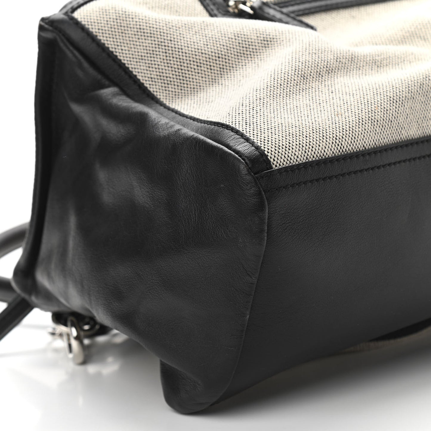Calfskin Canvas Medium Pandora Black