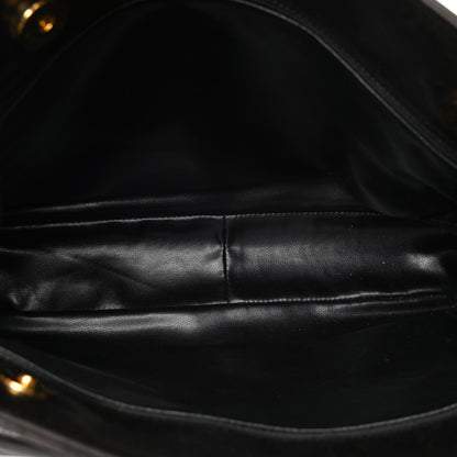 Chanel Lambskin Flap Shoulder Bag Black 4 of 6