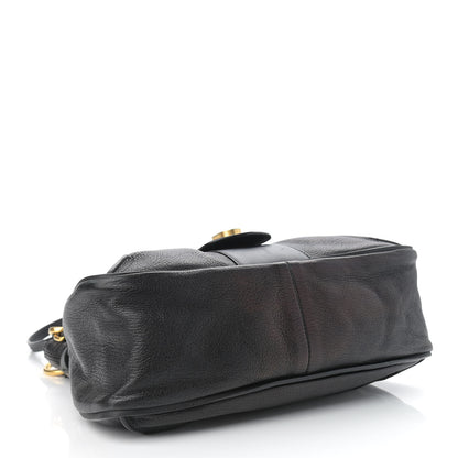 Chloe Grained Lambskin Calfskin Medium Lexa Shoulder Bag Black 4 of 12