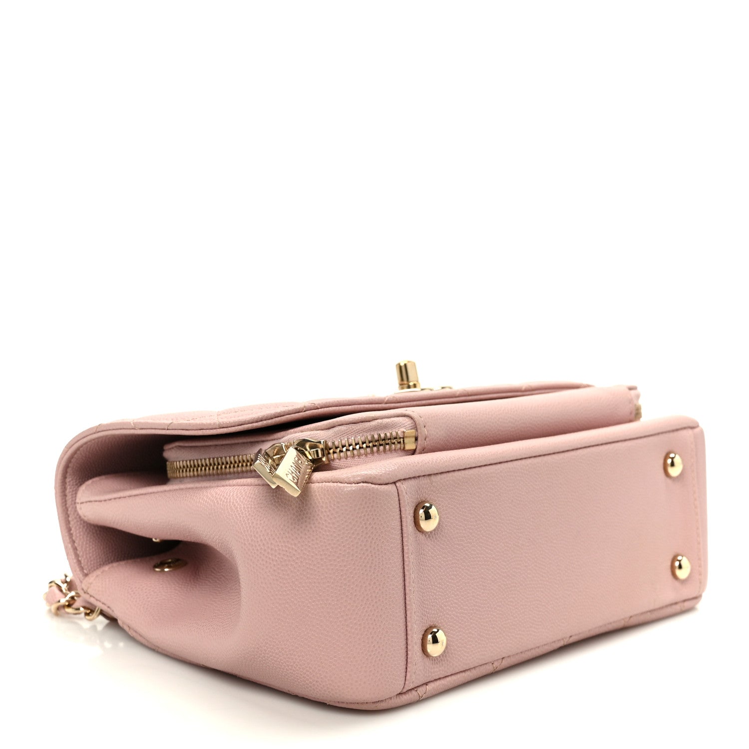 Chanel Caviar Quilted Medium Business Affinity Flap Light Pink 4 of 12