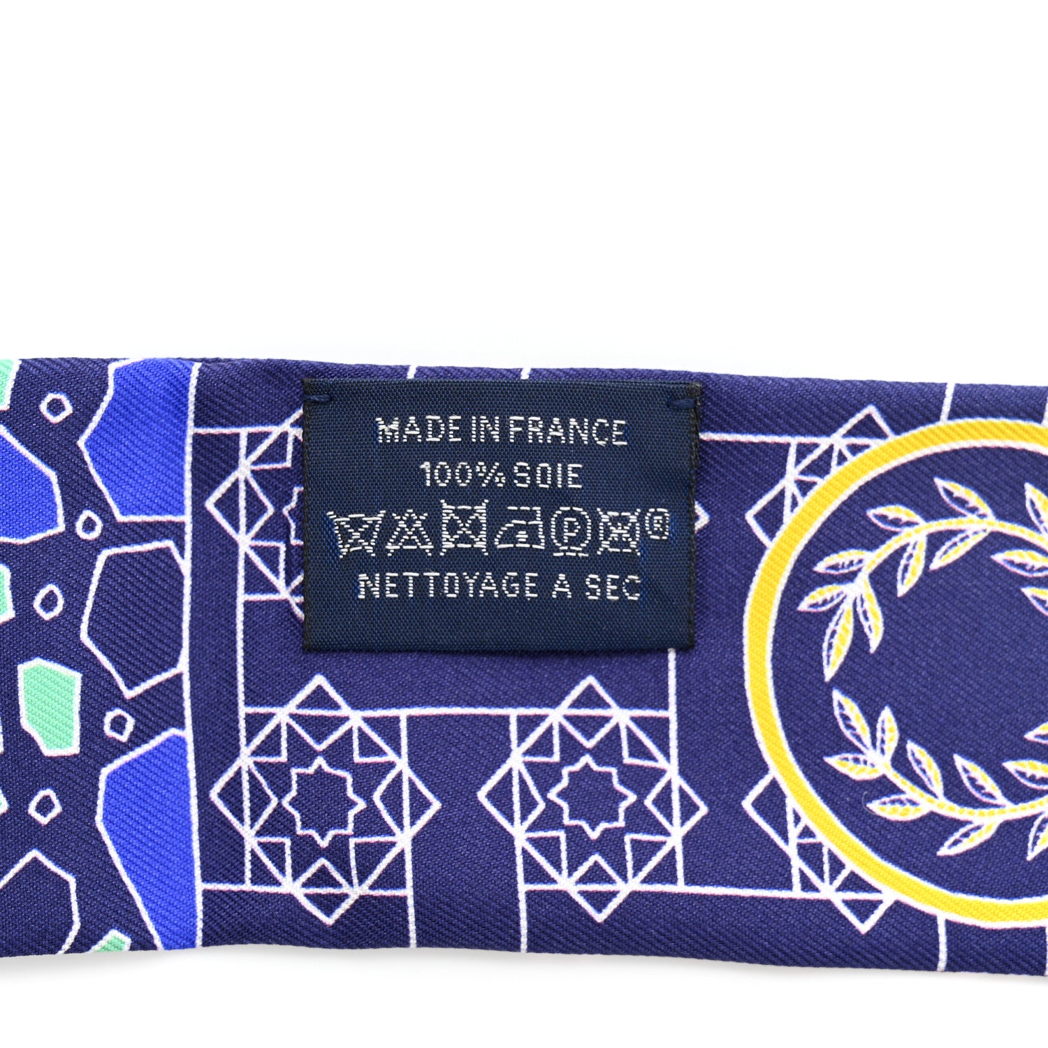 Hermes Silk La Danse Des Amazones Twilly Indigo Jaune Multicolor 3 of 6