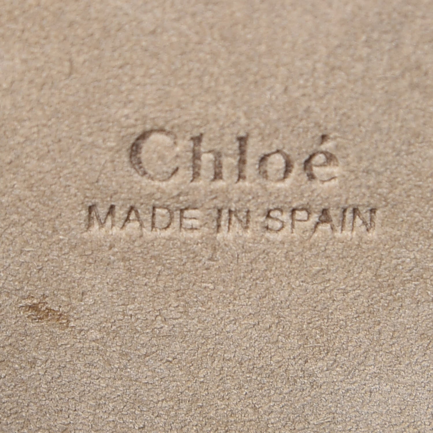 Chloe Suede Calfskin Mini Faye Bracelet Bag Tobacco 6 of 13