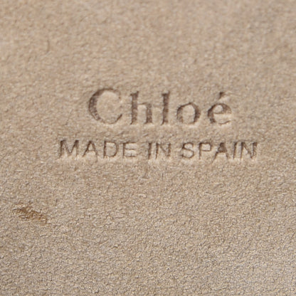 Chloe Suede Calfskin Mini Faye Bracelet Bag Tobacco 6 of 13