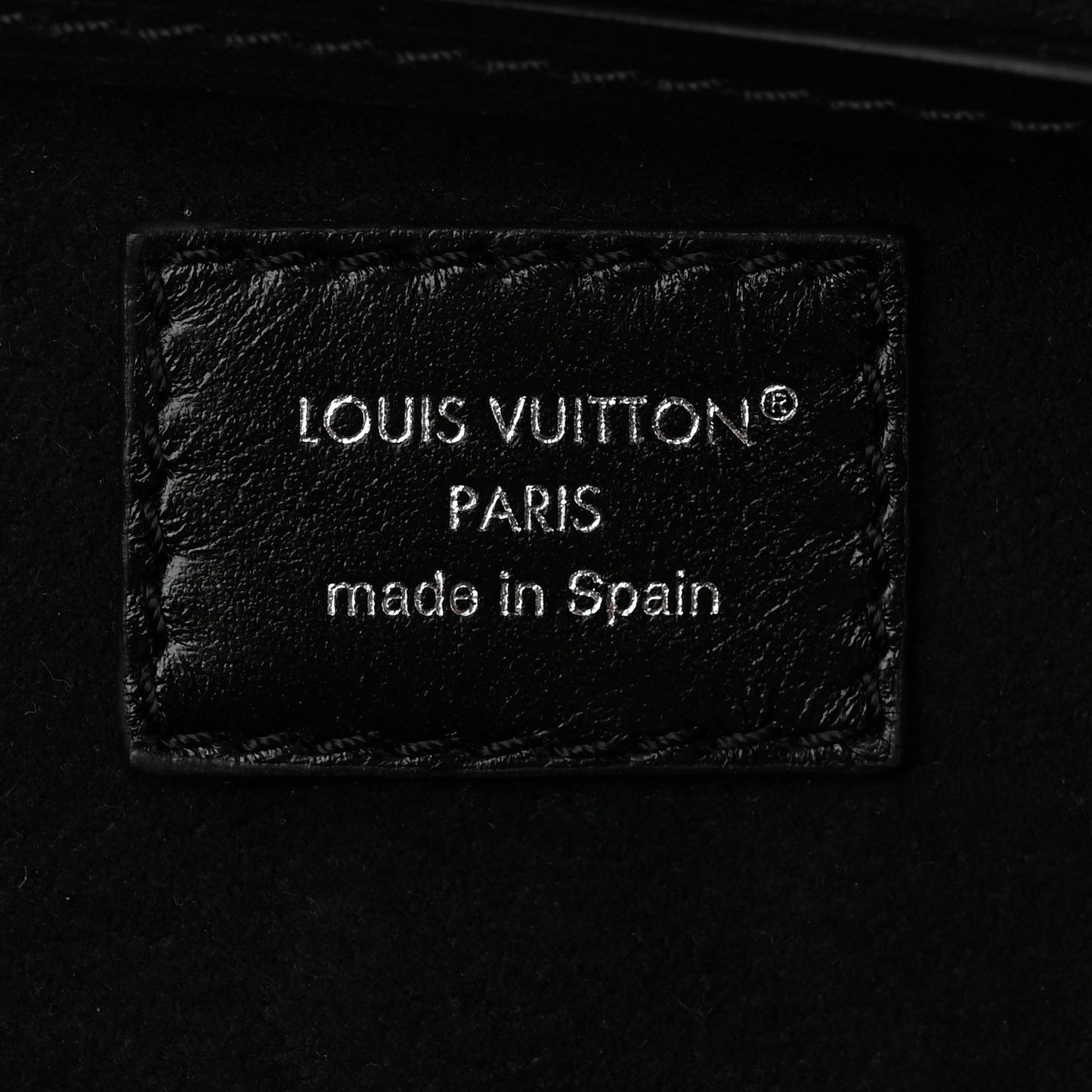Lambskin Monogram Montsouris Vibe PM Black