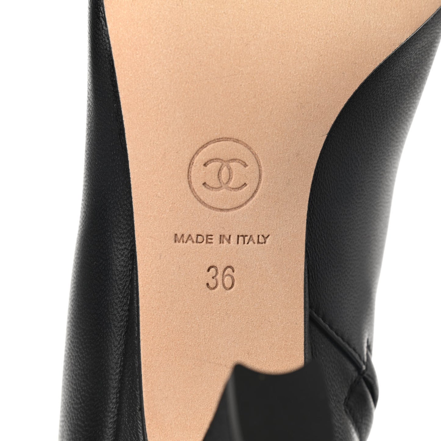 Lambskin Grosgrain Cap Toe Short Ankle Boots 36 Black