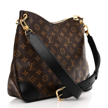 Louis Vuitton Monogram Odeon MM Black 3 of 10