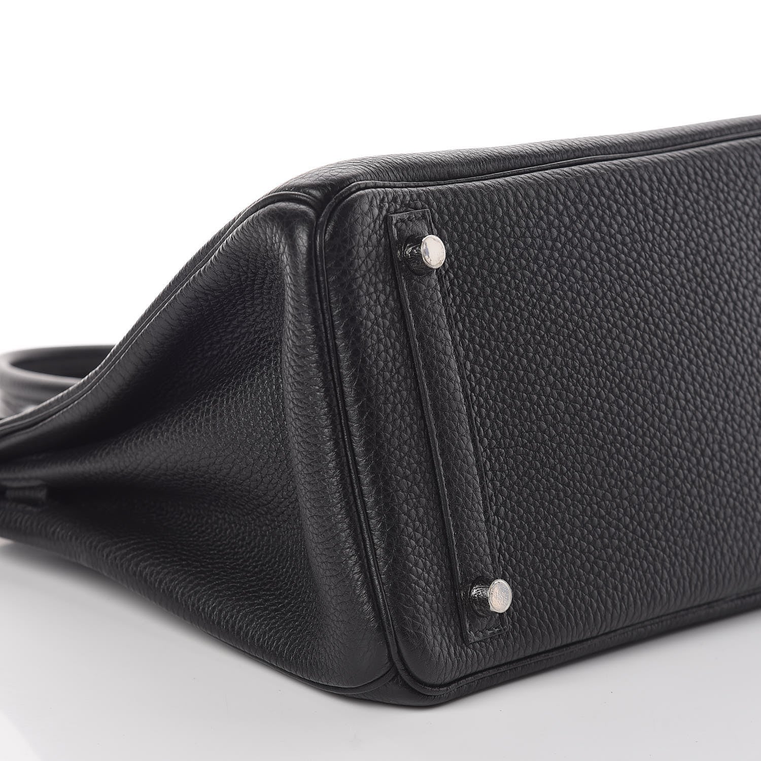 Hermes Taurillon Clemence Birkin 30 Black 5 of 11