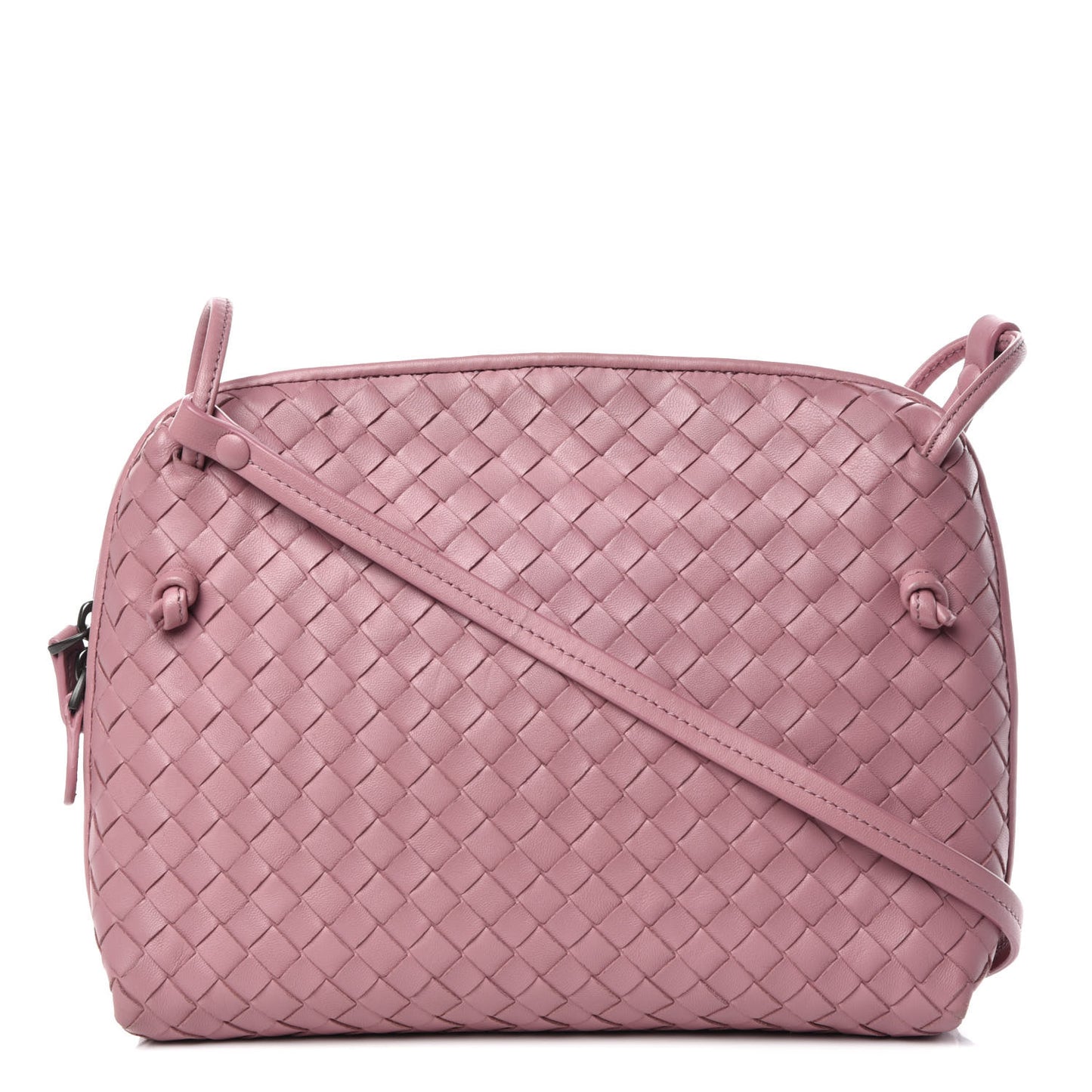 Nappa Intrecciato Pillow Crossbody Messenger Watteau