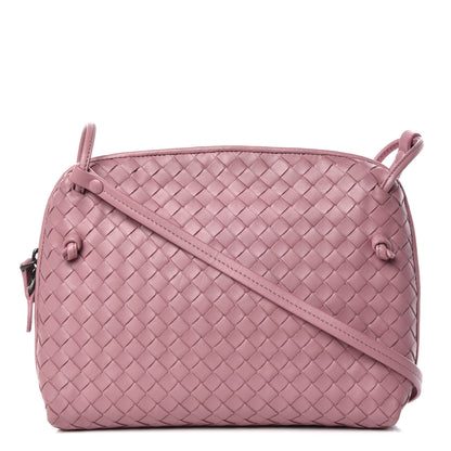 Bottega Veneta Nappa Intrecciato Pillow Crossbody Messenger Watteau 1 of 11