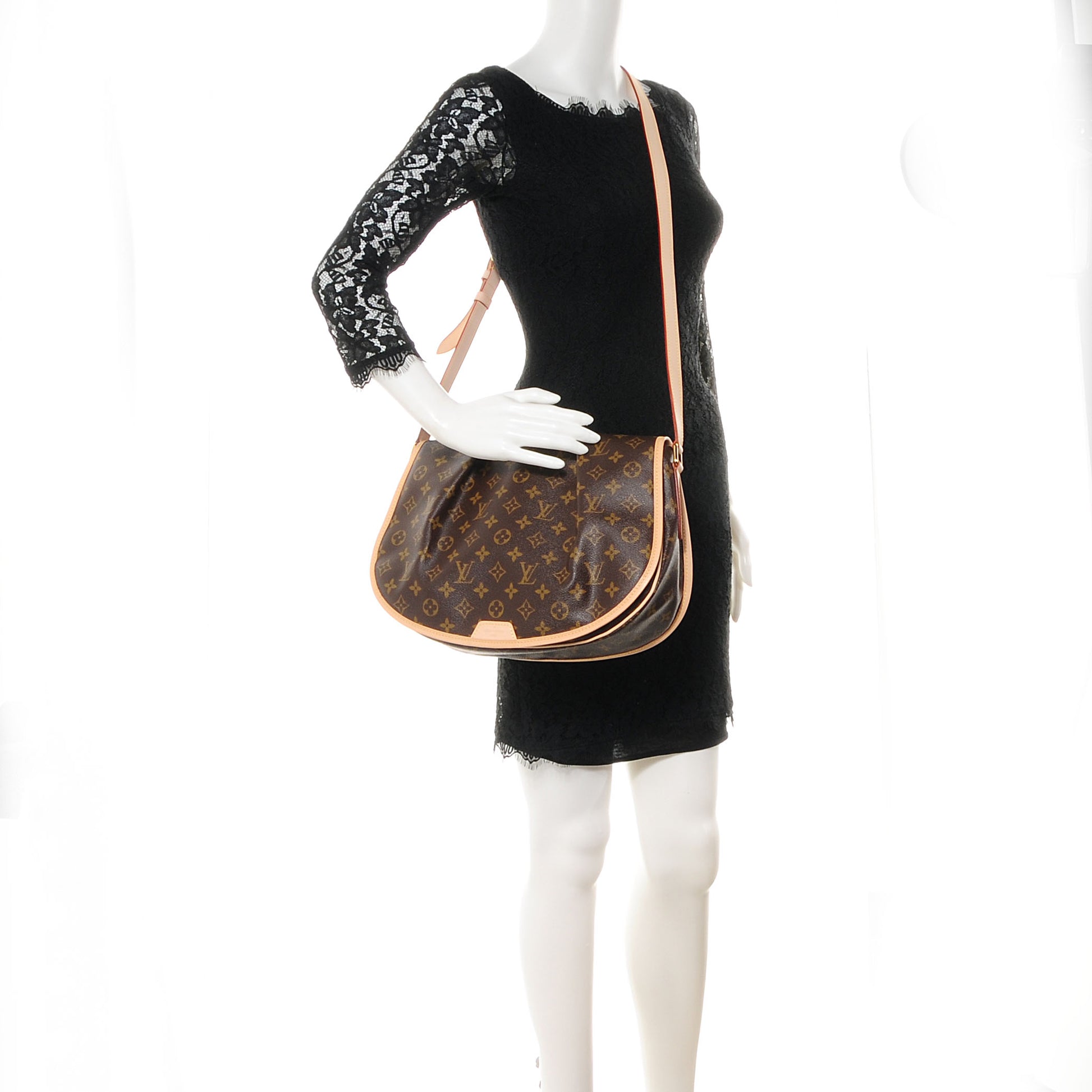Louis Vuitton Monogram Menilmontant MM 2 of 7