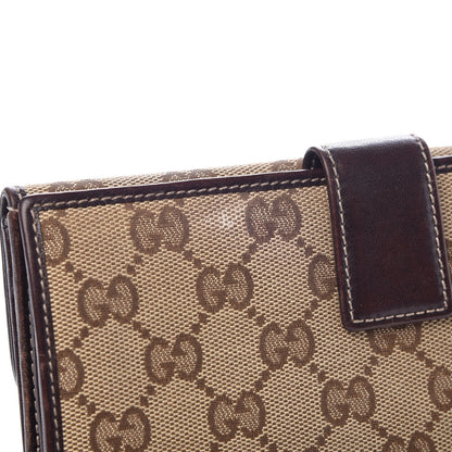 Gucci Monogram Pelham Continental Wallet Brown 10 of 12