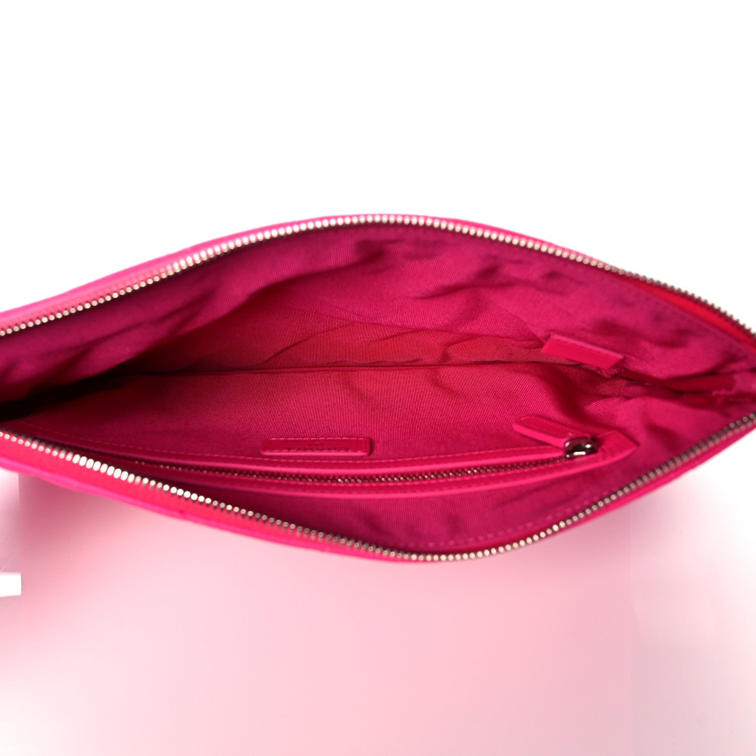 Chanel Goatskin Quilted Medium 2.55 Reissue Cosmetic Case Fluorescent Pink 5 of 10