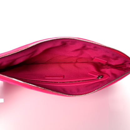 Chanel Goatskin Quilted Medium 2.55 Reissue Cosmetic Case Fluorescent Pink 5 of 10