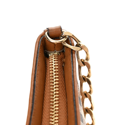 Burberry Haymarket Check Clara Pochette Brown 13 of 15