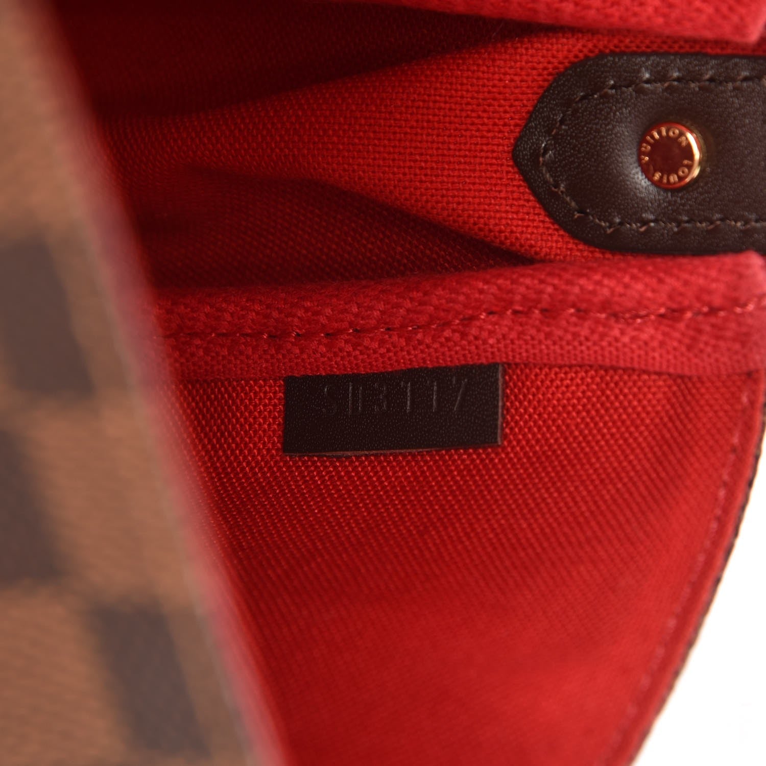 Louis Vuitton Damier Ebene Favorite MM 8 of 9