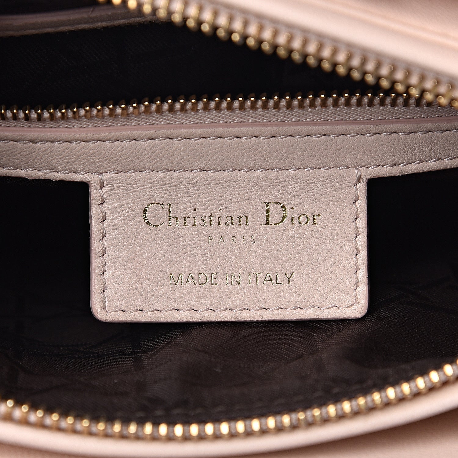 Christian Dior Lambskin Cannage Medium Lady Dior Light Pink 5 of 10