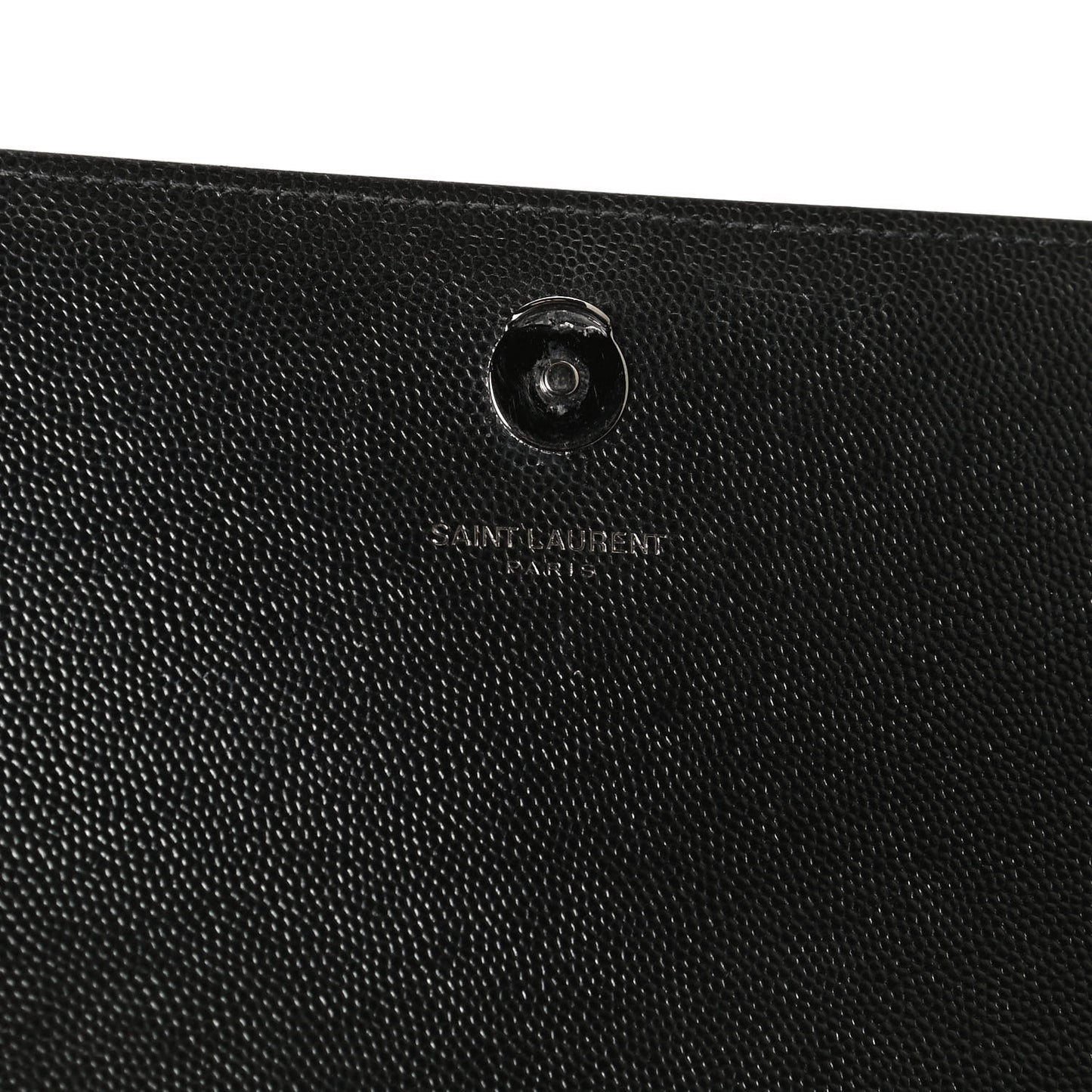 Grain De Poudre Medium Classic Monogram Kate Satchel Black