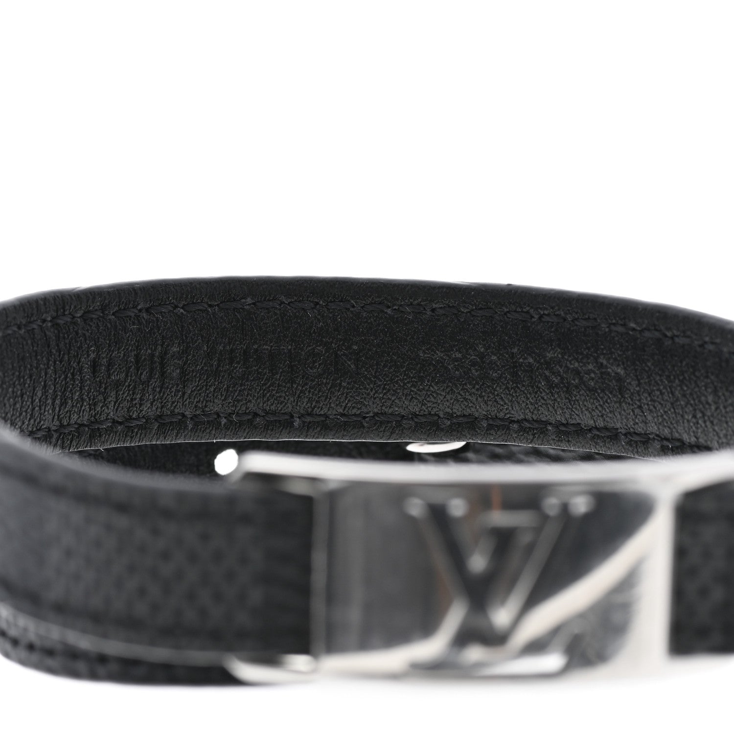 Louis Vuitton Damier Graphite Sign It Bracelet 4 of 5