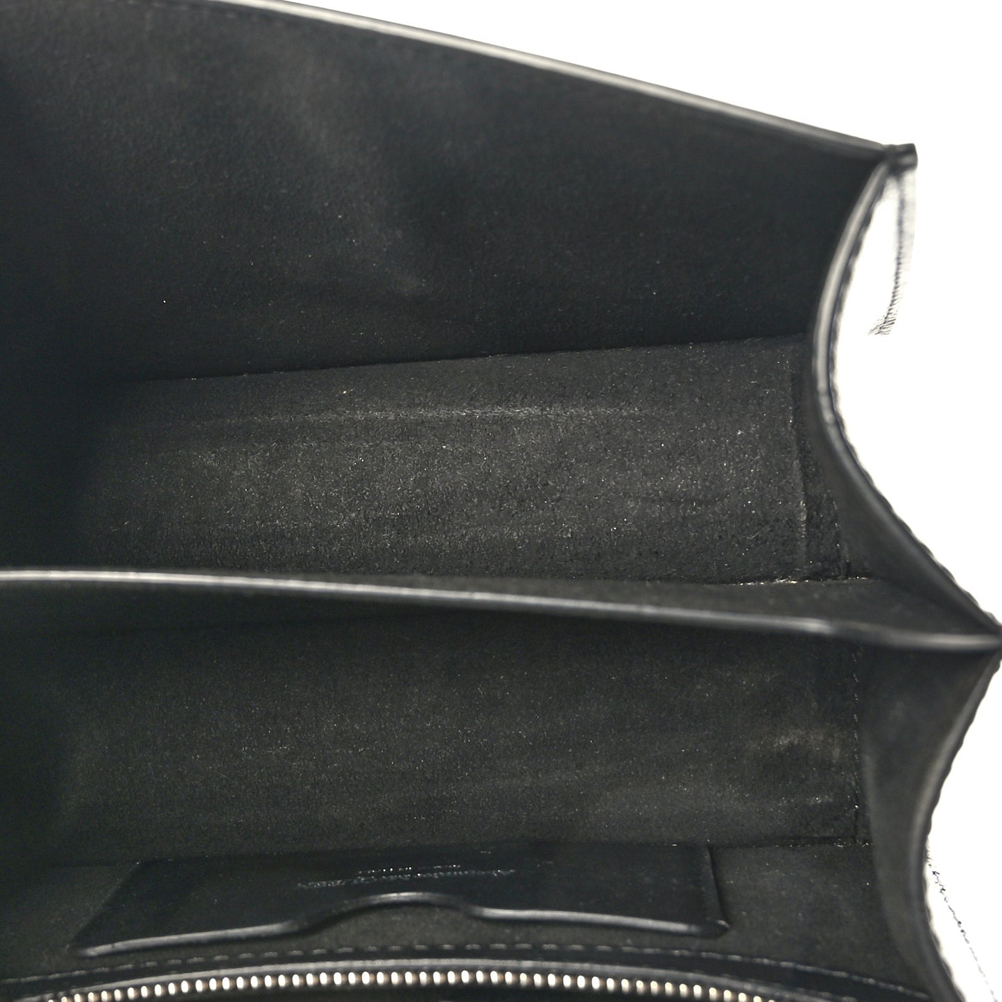 Lizard Embossed Calfskin Knuckle Crossbody Black