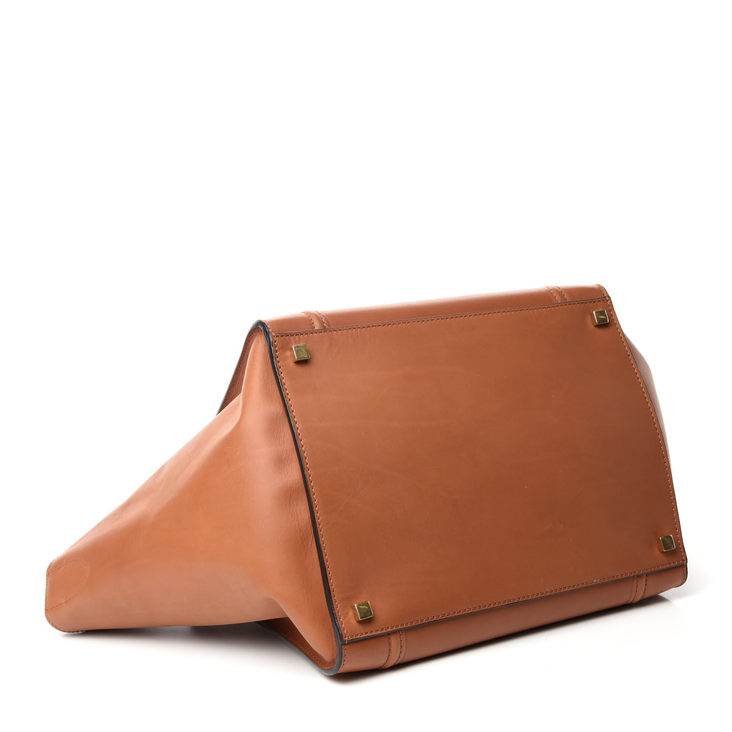 Celine Natural Calfskin Medium Phantom Luggage Tan 4 of 10
