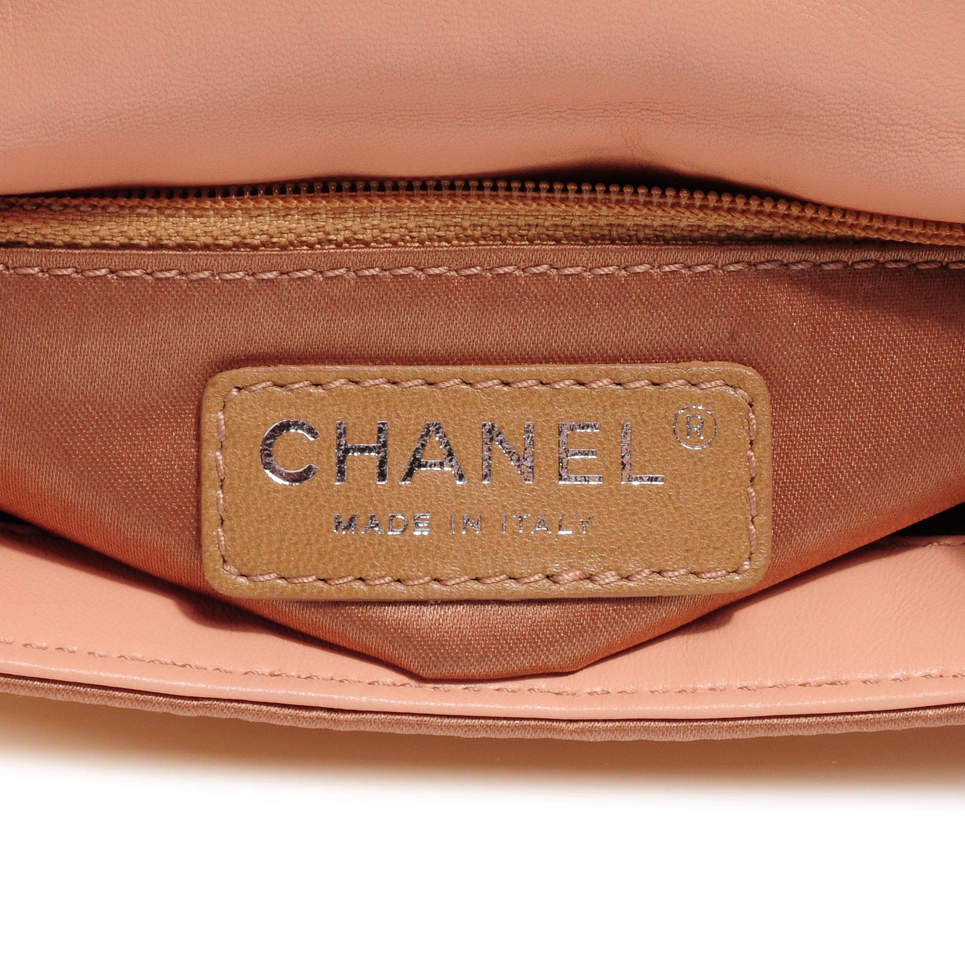 Chanel Sequin Paillette Small Flap Light Red 6 of 7