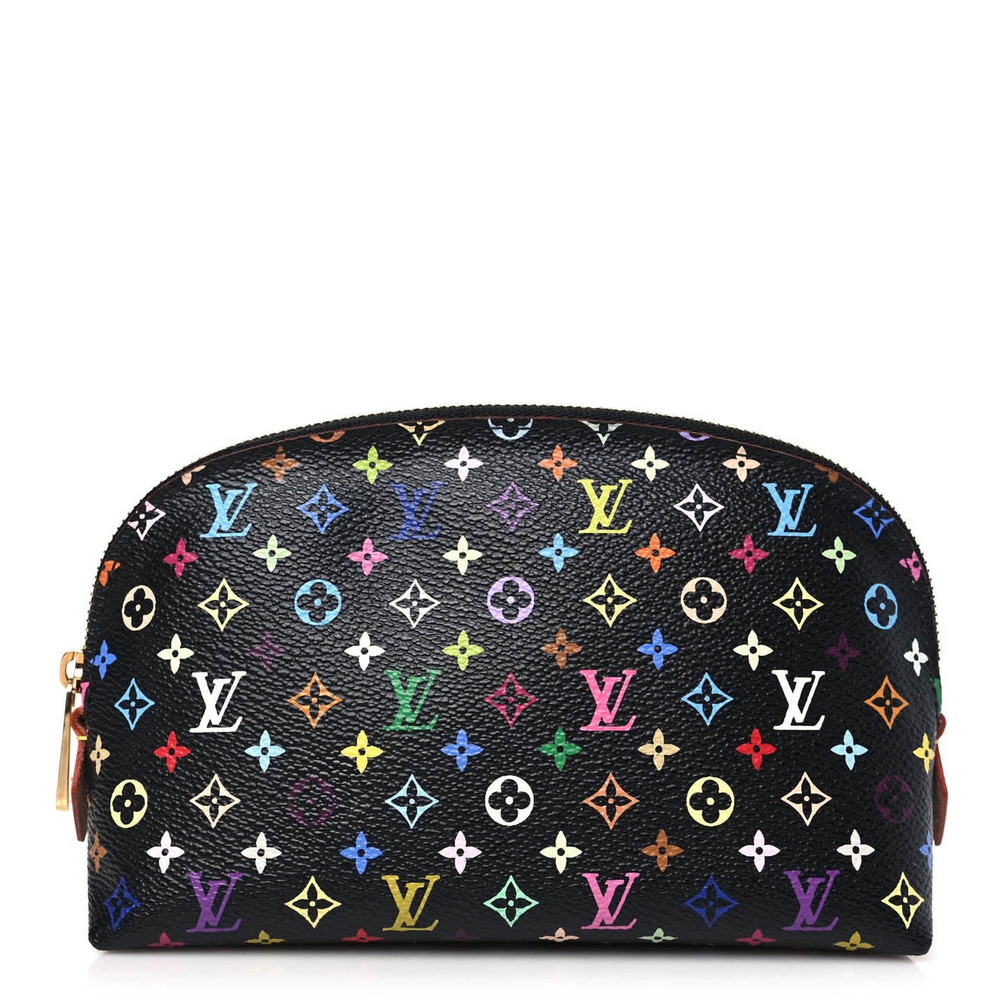 Monogram Multicolor Cosmetic Pouch Black Grenade