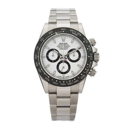 Rolex Stainless Steel 40mm Oyster Perpetual Cosmograph Daytona Panda Watch White 116500LN 1 of 4