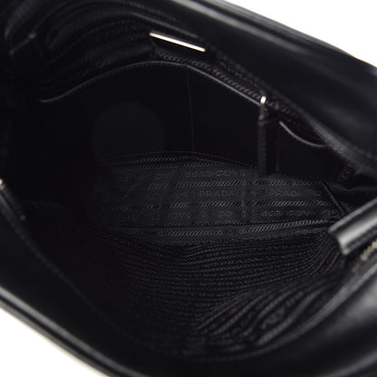 Prada X JAMES JEAN Calfskin Nylon Robot Monkey Flat Messenger Black 5 of 9