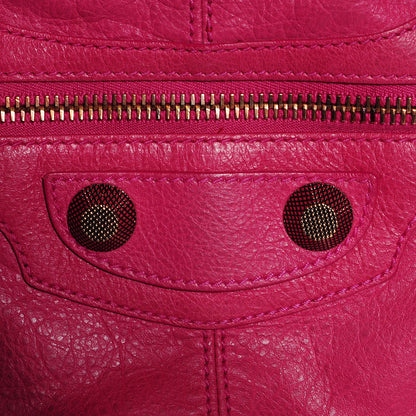 Balenciaga Agneau Giant 21 Rose Gold Hardware Part Time Cyclamen Fucsia 10 of 14