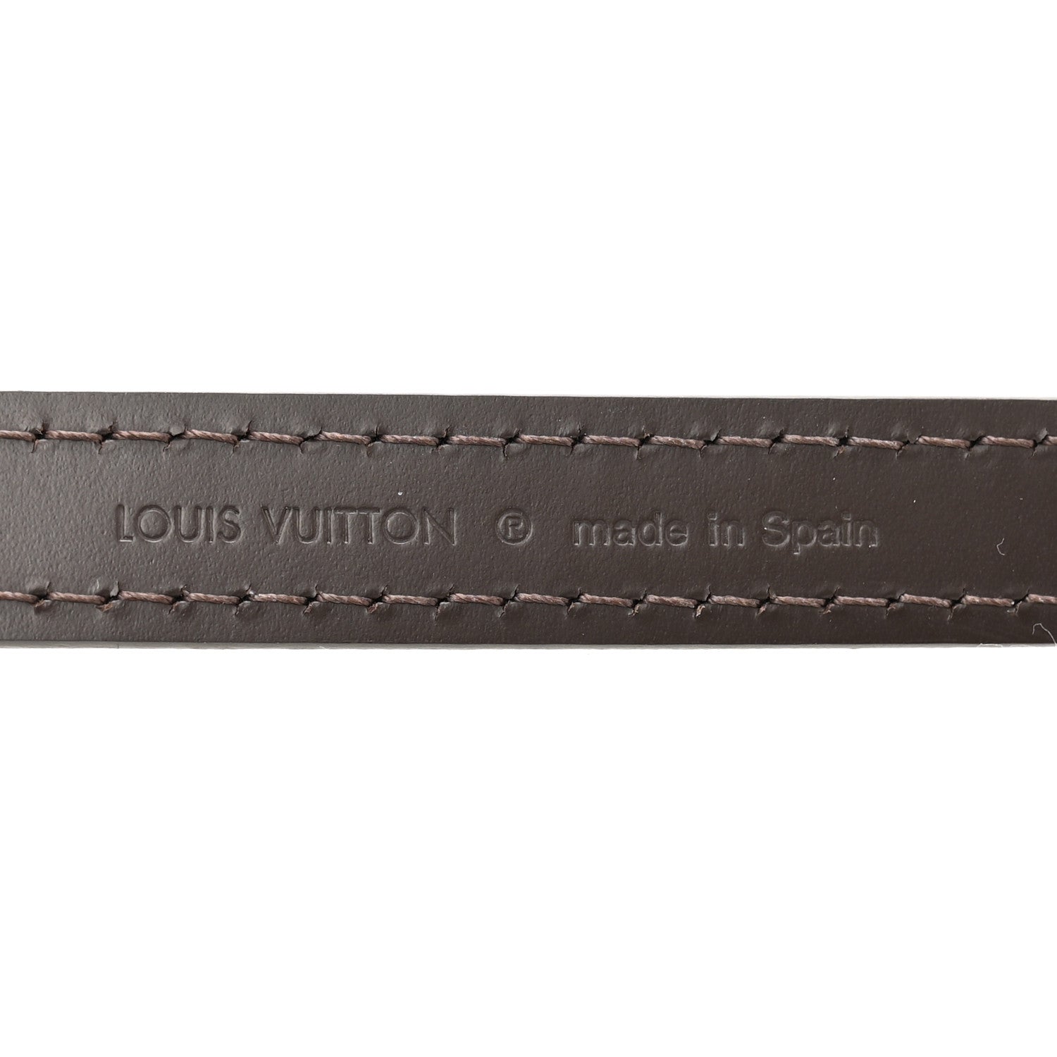 Louis Vuitton Calfskin 16mm Adjustable Shoulder Strap Ebene 4 of 5