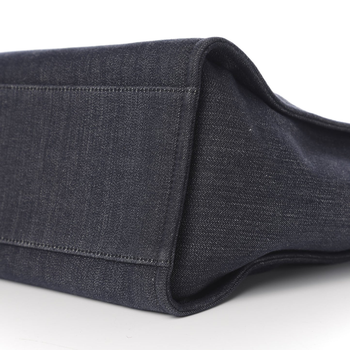 Denim Medium Deauville Tote Dark Blue
