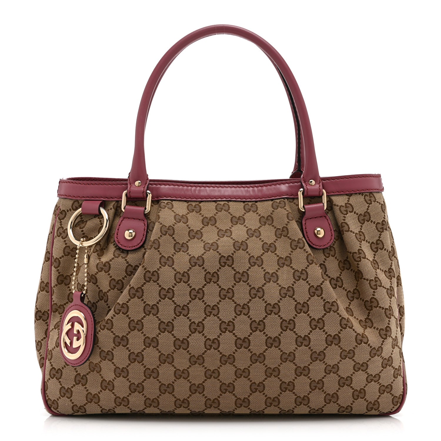 Gucci Monogram Medium Sukey Top Handle Tote Peonia Flower 2 of 24