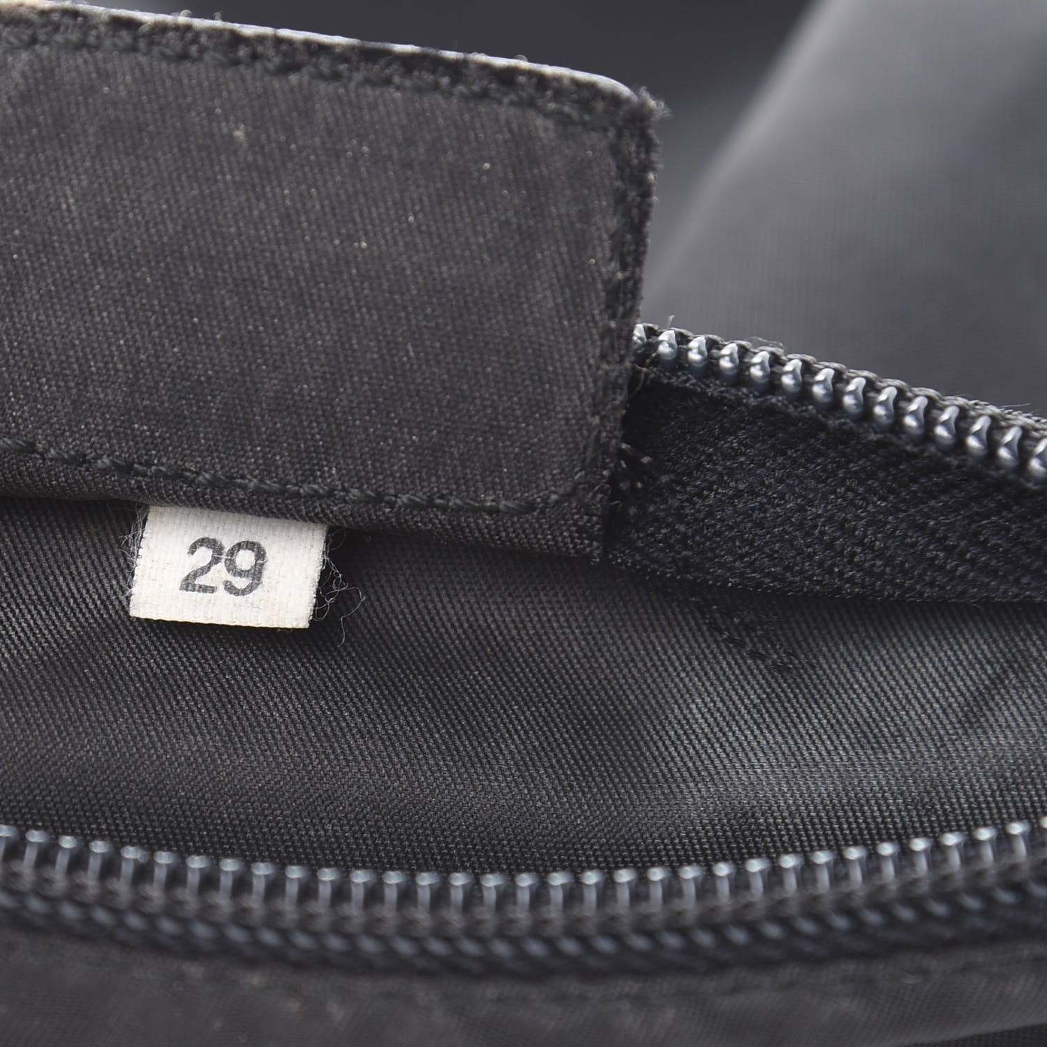 Prada Nylon Vela Cosmetic Pouch Black 7 of 9