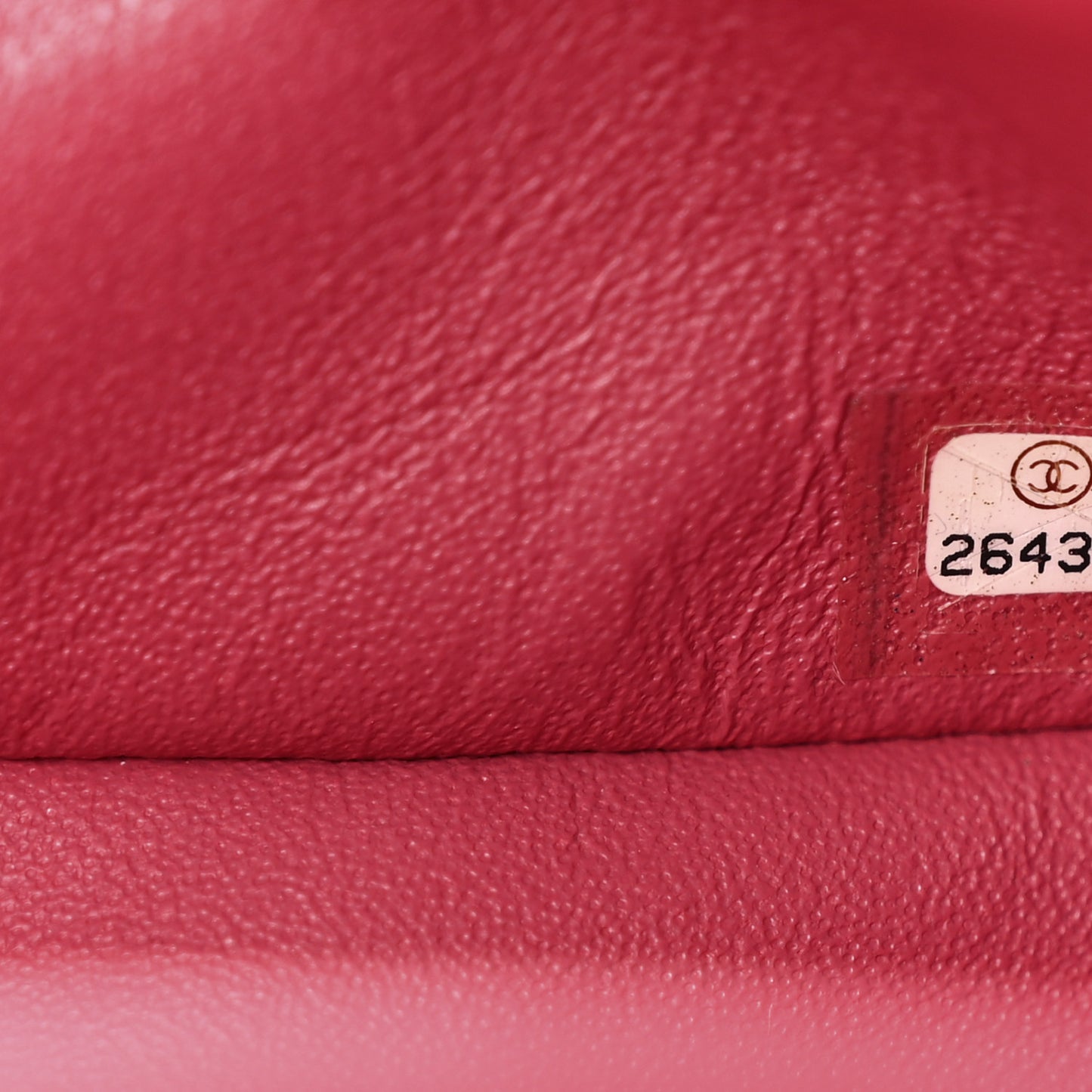 Caviar Quilted Medium Double Flap Dark Pink