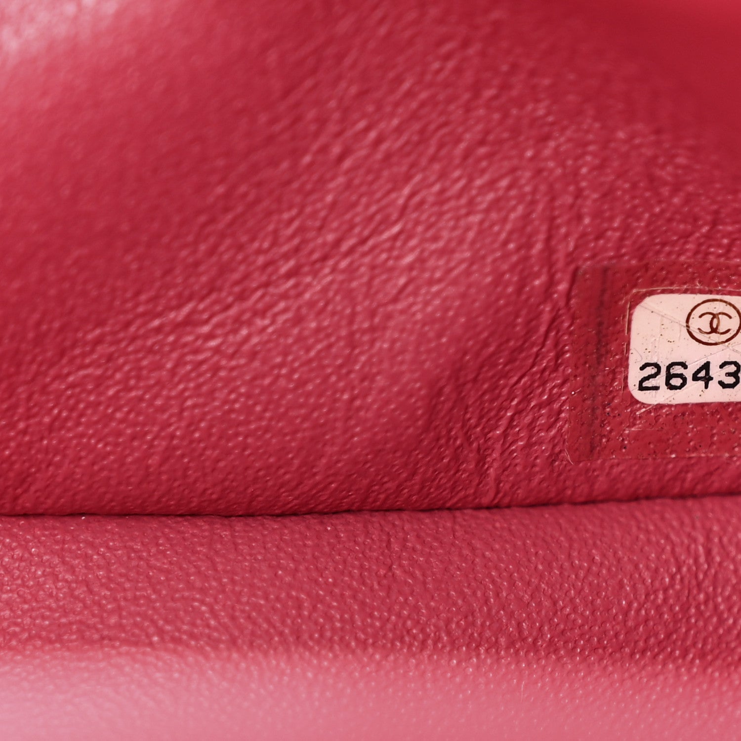 Chanel Caviar Quilted Medium Double Flap Dark Pink 7 of 11