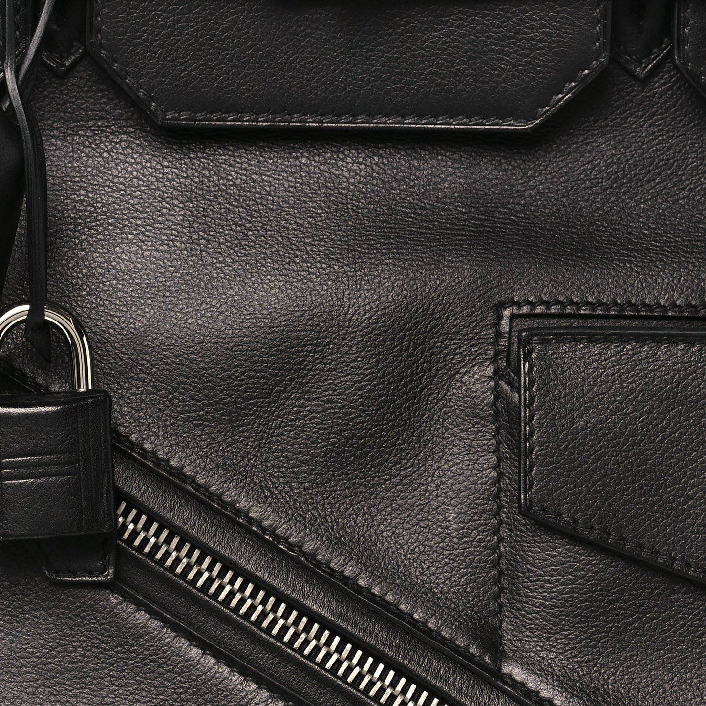 Veau Volupto Rock HAC Birkin 40 Black