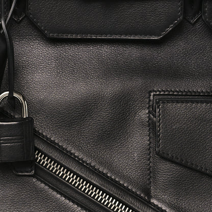 Hermes Veau Volupto Rock HAC Birkin 40 Black 7 of 12