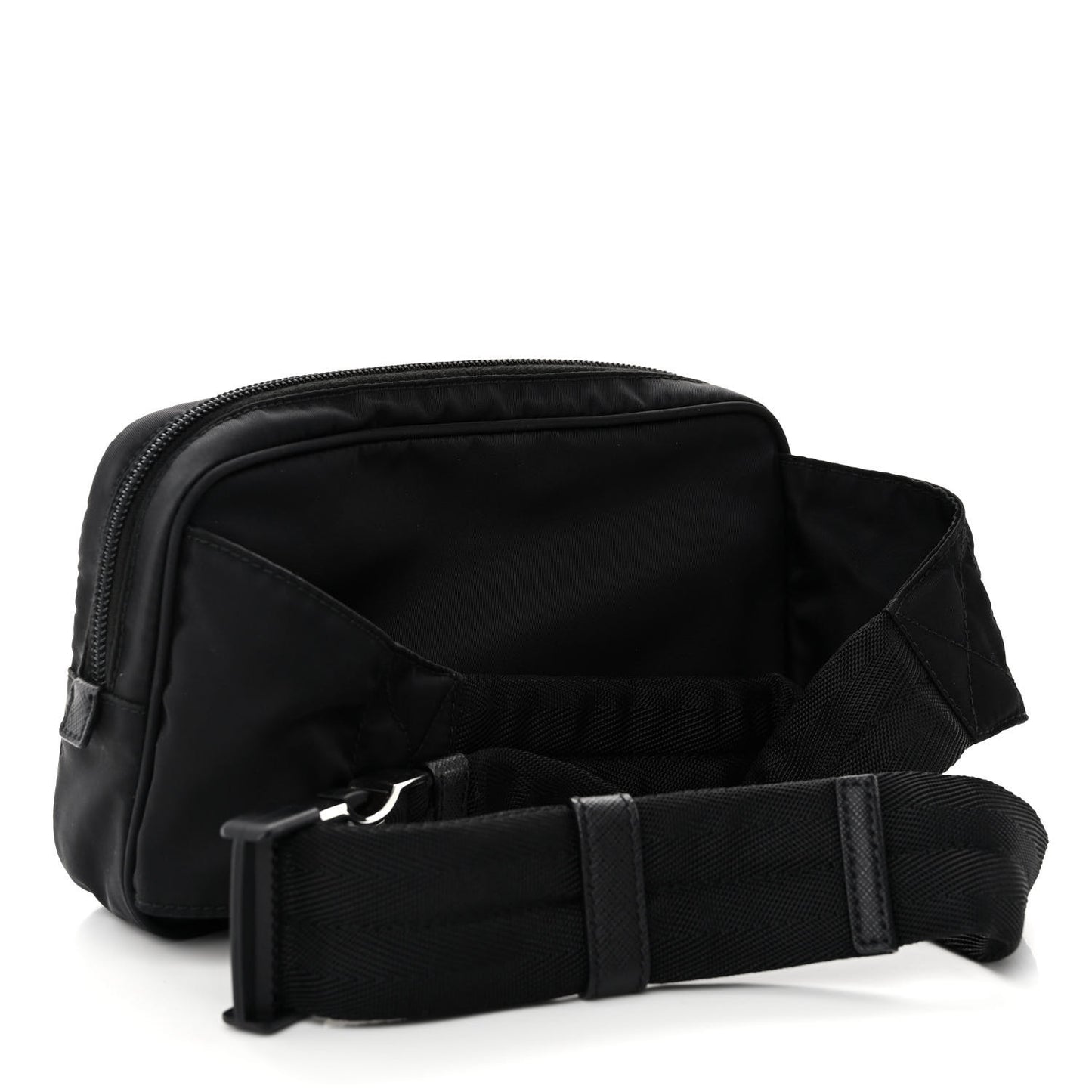 Tessuto Nylon Belt Bag Black
