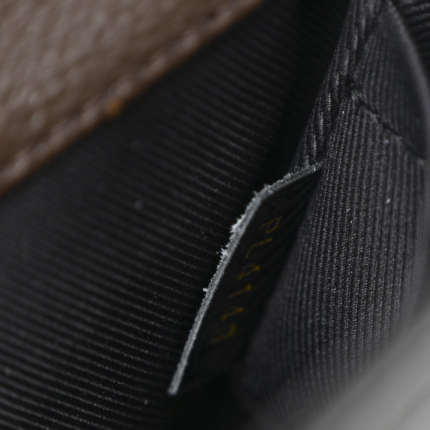 Patent Calfskin Monogram Cherrywood BB Black