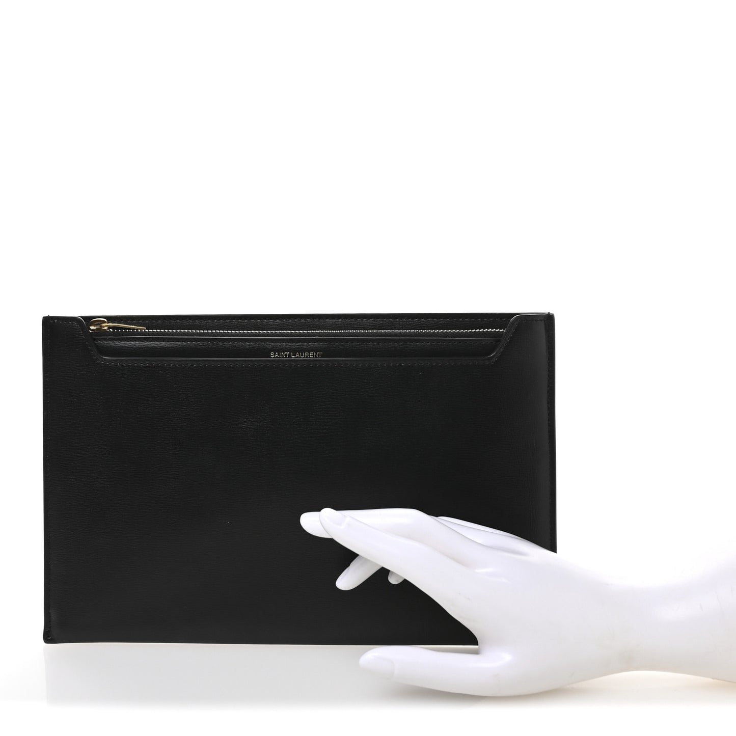 New Aspen Calfskin Catherine Pouch Black