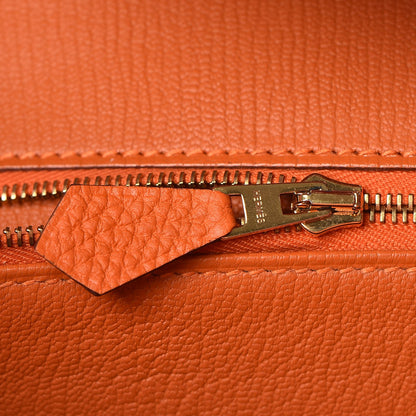 Hermes Togo Birkin 35 Orange 30 of 36