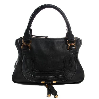 Chloe Calfskin Medium Marcie Satchel Black 1 of 10