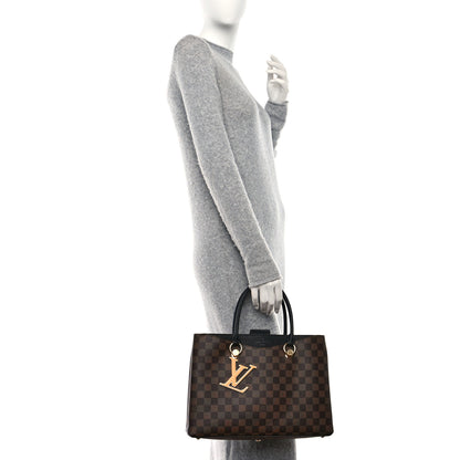 Louis Vuitton Damier Ebene LV Riverside Black 3 of 8