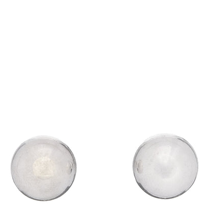 Tiffany Sterling Silver 10mm HardWear Ball Earrings 1 of 7